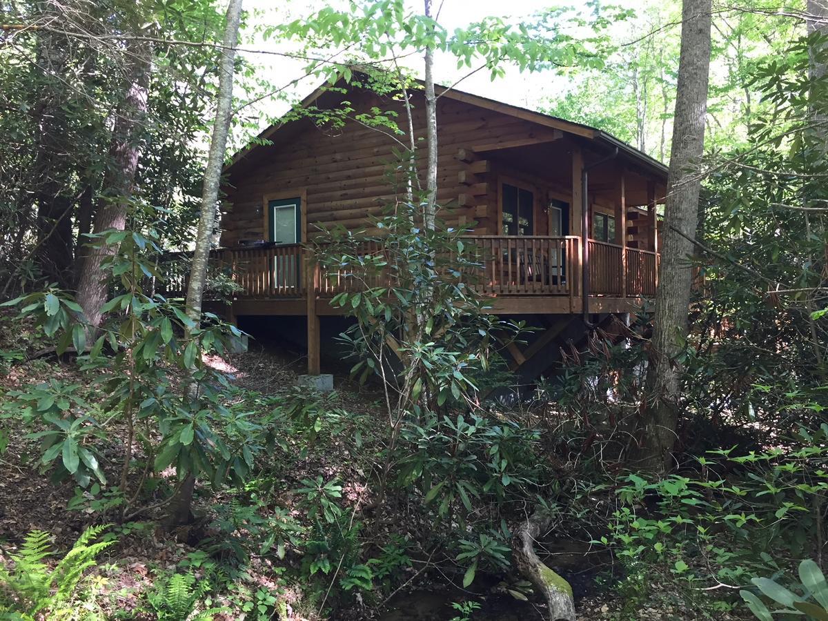 Misty Creek Log Cabins Maggie Valley Ngoại thất bức ảnh